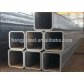 Black Rectangular steel tube Factory in Tianjin